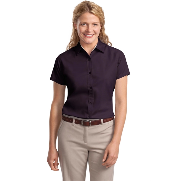 Port Authority Women's Short Sleeve Easy Care Shirt. - Port Authority Women's Short Sleeve Easy Care Shirt. - Image 14 of 150