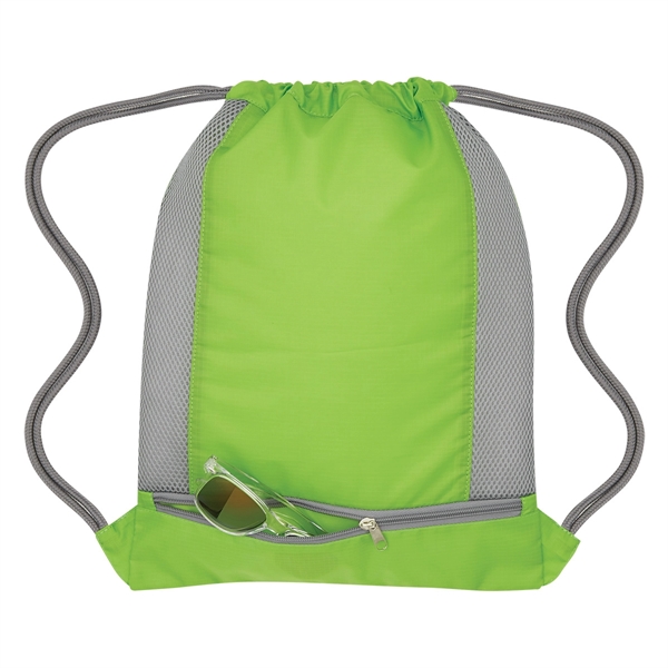 Flip Side Drawstring Sports Bag - Flip Side Drawstring Sports Bag - Image 15 of 16