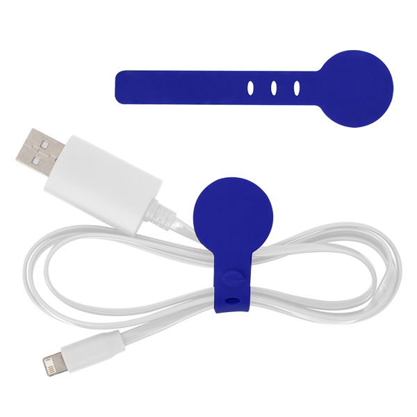 Adjustable Silicone Cable Tie - Adjustable Silicone Cable Tie - Image 9 of 14