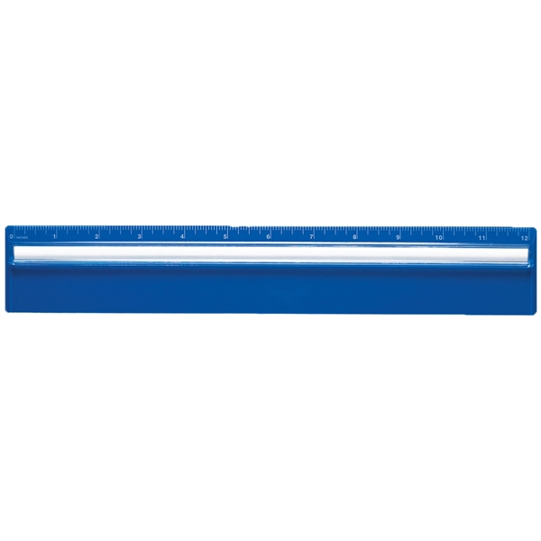 Plastic 12" Ruler With Magnifying Glass - Plastic 12" Ruler With Magnifying Glass - Image 4 of 10