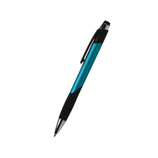 Ribbed Grip Ballpoint Pen - Ribbed Grip Ballpoint Pen - Image 1 of 7