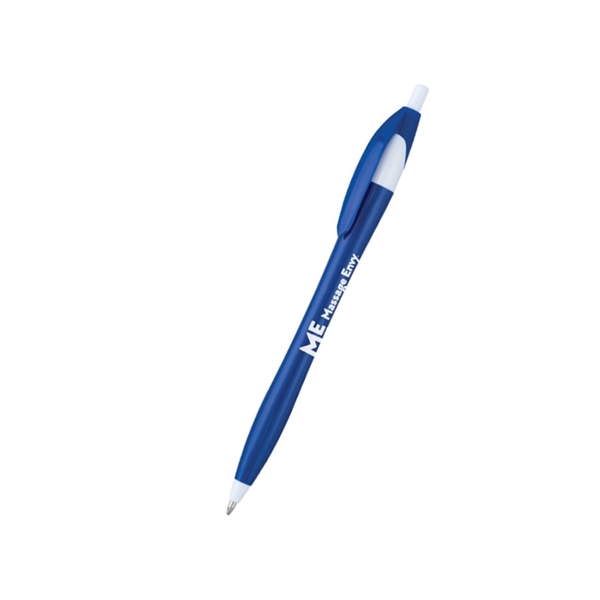 Slim Plastic Ballpoint Pen - Slim Plastic Ballpoint Pen - Image 2 of 5