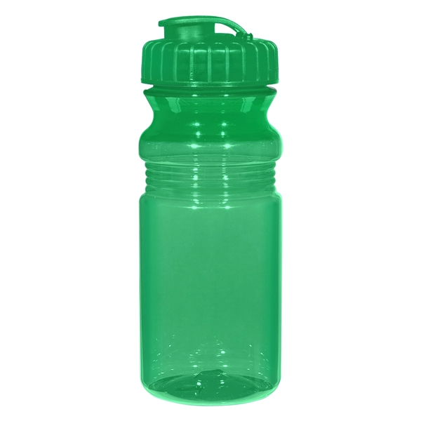 20 Oz. Poly-Clear™ Fitness Bottle With Super Sipper Lid - 20 Oz. Poly-Clear™ Fitness Bottle With Super Sipper Lid - Image 7 of 15