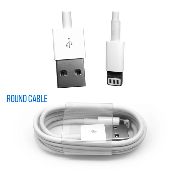 Lightning Charging Cable with Round Cord - Lightning Charging Cable with Round Cord - Image 0 of 0