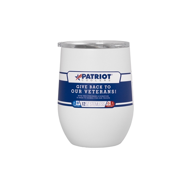 Patriot 12oz Stemless Tumbler - Patriot 12oz Stemless Tumbler - Image 11 of 15