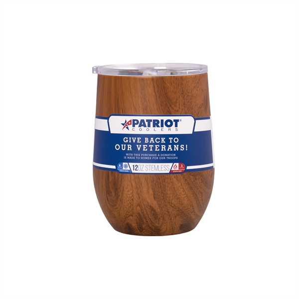 Patriot 12oz Stemless Tumbler - Patriot 12oz Stemless Tumbler - Image 2 of 15