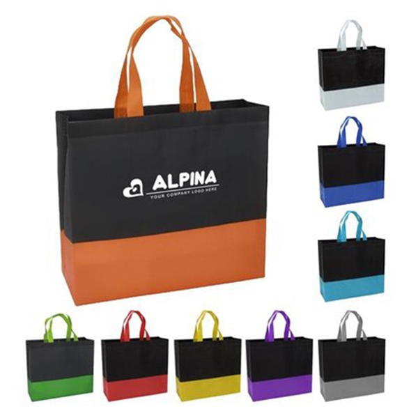 Two-Tone Environmental Friendly Multi-Functional Tote Bag - Two-Tone Environmental Friendly Multi-Functional Tote Bag - Image 0 of 0