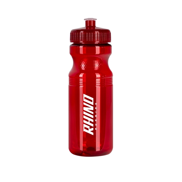 Accona 24 oz. PET Sports Bottle with Push/Pull Lid - Accona 24 oz. PET Sports Bottle with Push/Pull Lid - Image 2 of 5