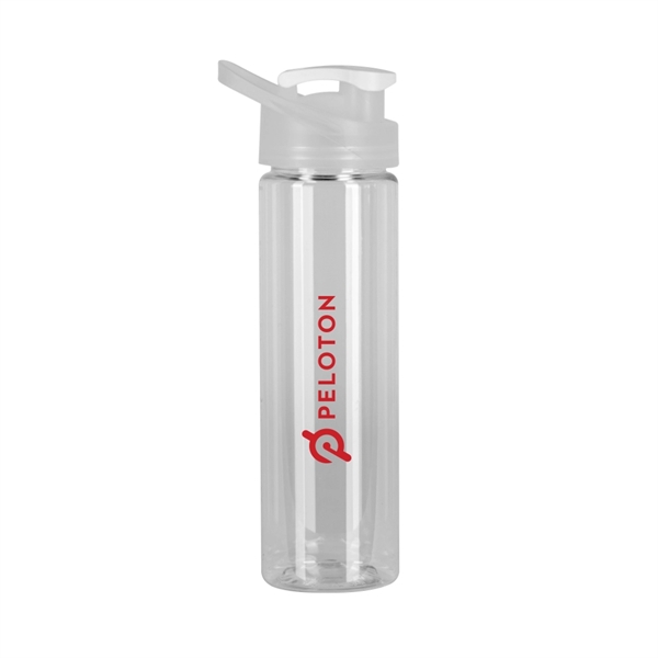 Yuma 25 oz. Clear Freedom Bottle with Guzzler Lid - Yuma 25 oz. Clear Freedom Bottle with Guzzler Lid - Image 0 of 0