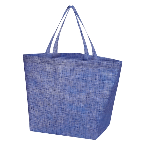 Crosshatch Non-Woven Tote Bag - Crosshatch Non-Woven Tote Bag - Image 5 of 18