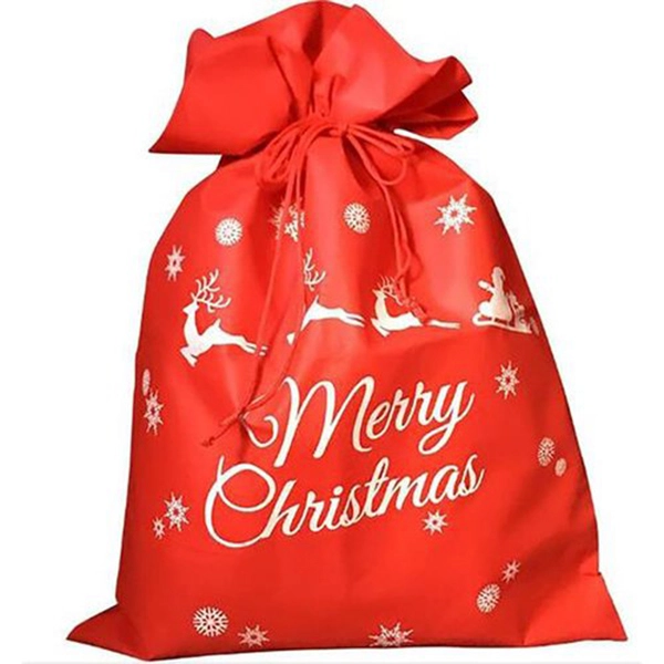 Christmas Drawstring Gift Bag - Christmas Drawstring Gift Bag - Image 0 of 0