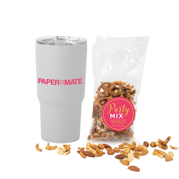 Soft Touch Tumbler With Party Mix - Soft Touch Tumbler With Party Mix - Image 4 of 4