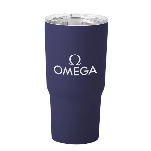 20 oz Soft Touch Vacuum Insulated Stainless Steel Tumbler - 20 oz Soft Touch Vacuum Insulated Stainless Steel Tumbler - Image 4 of 6