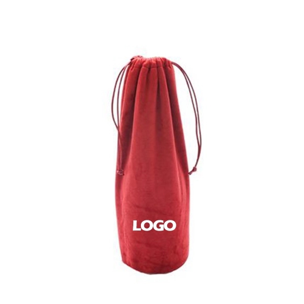 Custom Velvet Bottle Drawstring Gift Bag Dust-proof. - Custom Velvet Bottle Drawstring Gift Bag Dust-proof. - Image 0 of 0