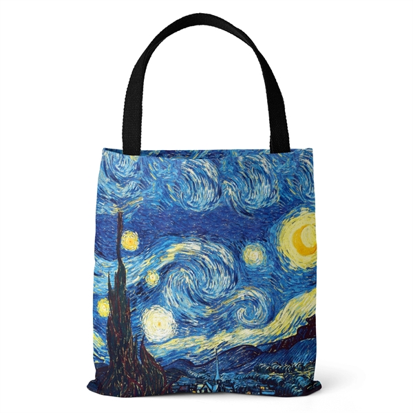 Colorlit 10-ounce Canvas Tote Bag - 14.2" H x 12.6 W - Colorlit 10-ounce Canvas Tote Bag - 14.2" H x 12.6 W - Image 0 of 1