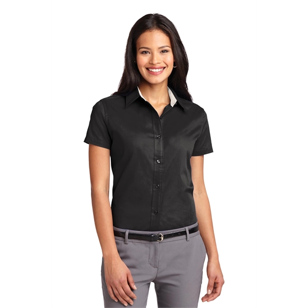 Port Authority Women's Short Sleeve Easy Care Shirt. - Port Authority Women's Short Sleeve Easy Care Shirt. - Image 128 of 150