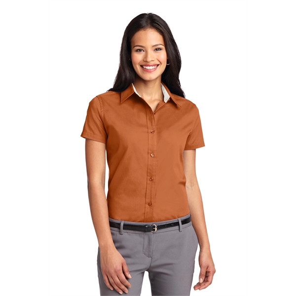 Port Authority Women's Short Sleeve Easy Care Shirt. - Port Authority Women's Short Sleeve Easy Care Shirt. - Image 143 of 150