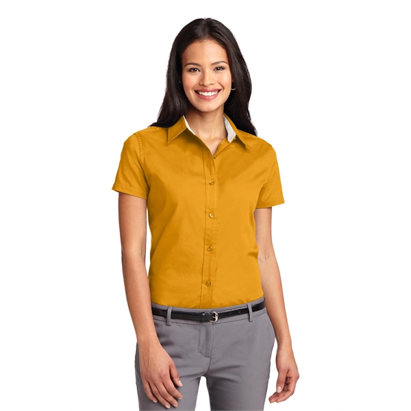 Port Authority Women's Short Sleeve Easy Care Shirt. - Port Authority Women's Short Sleeve Easy Care Shirt. - Image 148 of 150