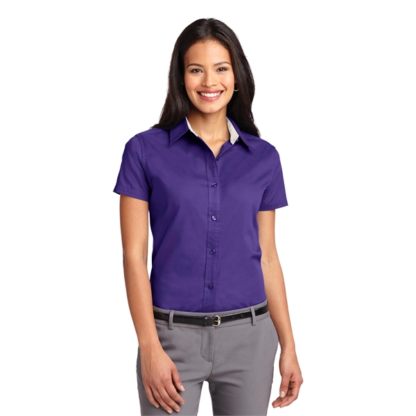 Port Authority Women's Short Sleeve Easy Care Shirt. - Port Authority Women's Short Sleeve Easy Care Shirt. - Image 149 of 150