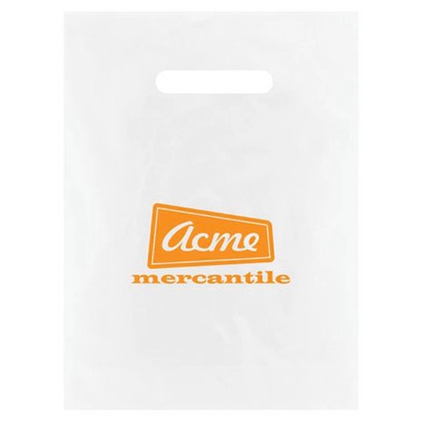 Frosted Die Cut Merchandise Bags-BG - Frosted Die Cut Merchandise Bags-BG - Image 0 of 0
