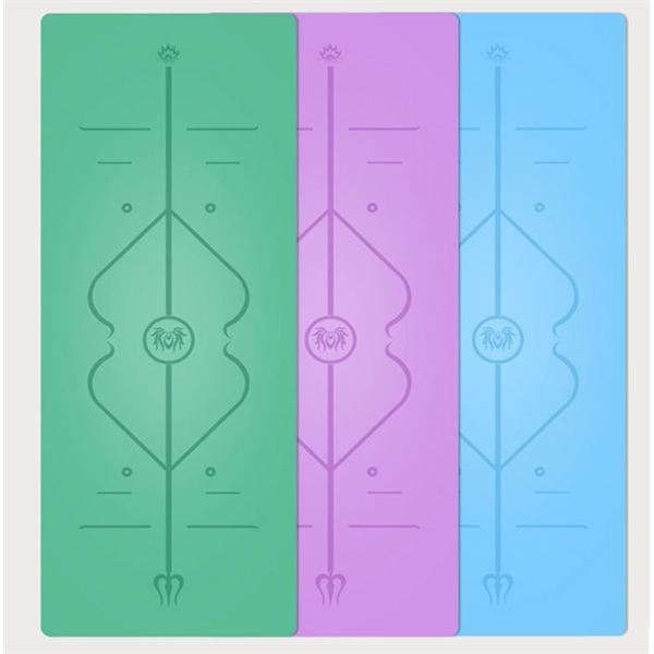 PU Natural Rubber Yoga Mat - PU Natural Rubber Yoga Mat - Image 3 of 4