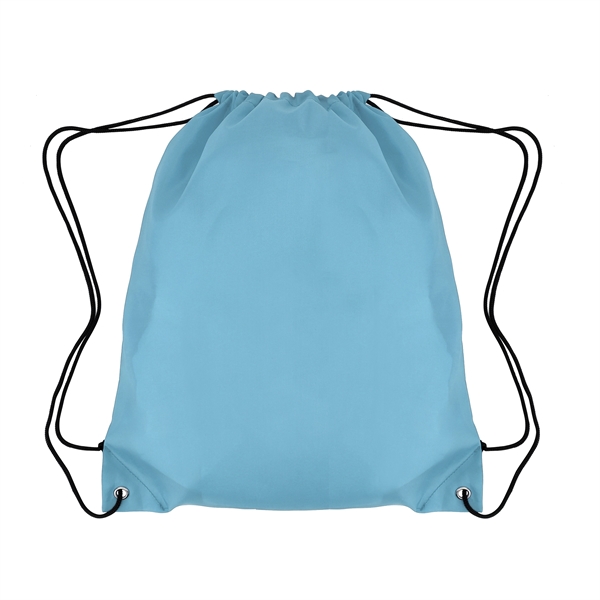Classic Polyester Drawstring Sports Backpack - Classic Polyester Drawstring Sports Backpack - Image 6 of 19