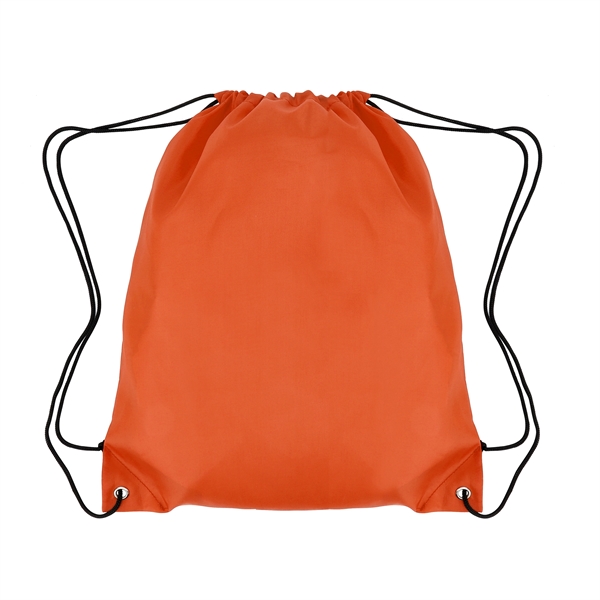 Classic Polyester Drawstring Sports Backpack - Classic Polyester Drawstring Sports Backpack - Image 7 of 19
