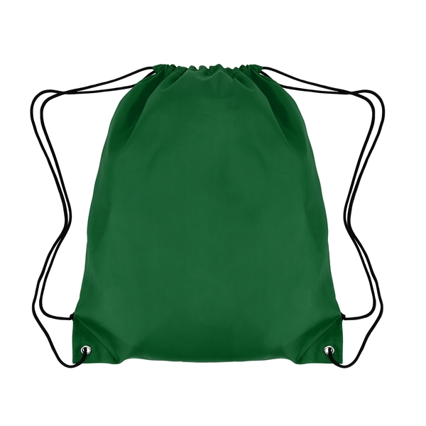 Classic Polyester Drawstring Sports Backpack - Classic Polyester Drawstring Sports Backpack - Image 14 of 19