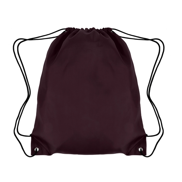Classic Polyester Drawstring Sports Backpack - Classic Polyester Drawstring Sports Backpack - Image 17 of 19