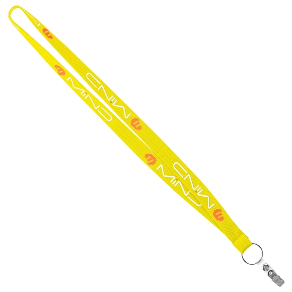 3/4" Recycled Euro Soft Lanyard - 3/4" Recycled Euro Soft Lanyard - Image 11 of 12