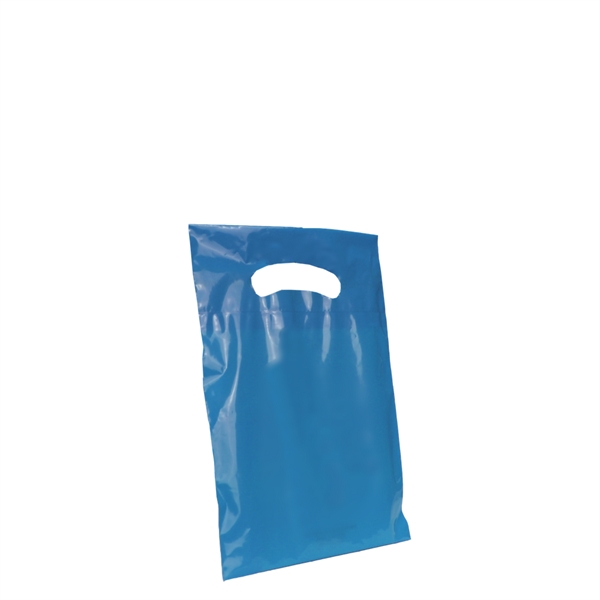 7.5" x 10" Small Eco-friendly Die Cut Plastic bag - 7.5" x 10" Small Eco-friendly Die Cut Plastic bag - Image 1 of 10