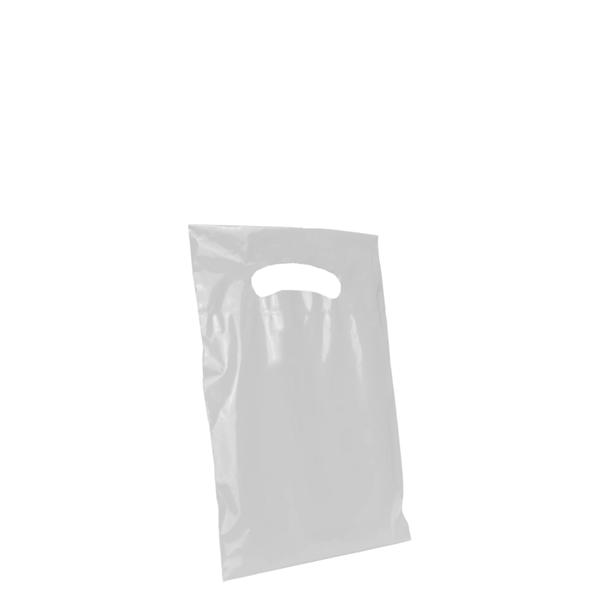 7.5" x 10" Small Eco-friendly Die Cut Plastic bag - 7.5" x 10" Small Eco-friendly Die Cut Plastic bag - Image 2 of 10