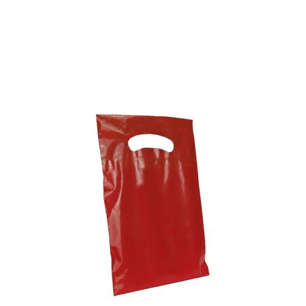 7.5" x 10" Small Eco-friendly Die Cut Plastic bag - 7.5" x 10" Small Eco-friendly Die Cut Plastic bag - Image 8 of 10