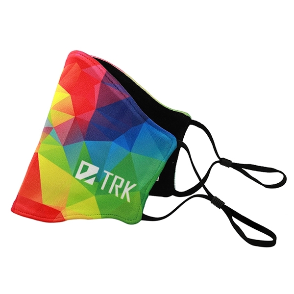 Full Color Sublimation 3-Ply Washable & Reusable Cotton - Full Color Sublimation 3-Ply Washable & Reusable Cotton - Image 7 of 9