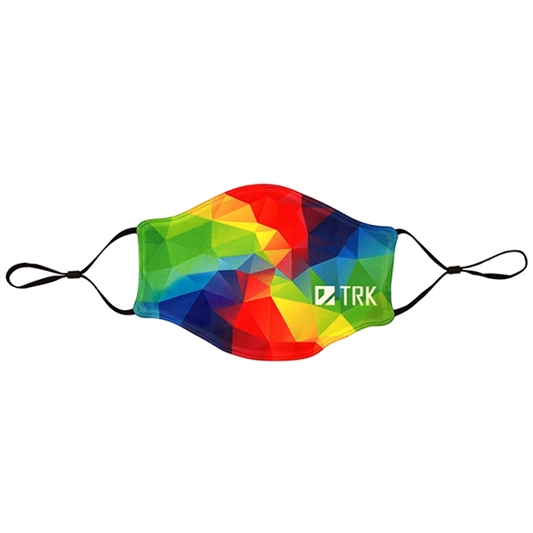 Full Color Sublimation 3-Ply Washable & Reusable Cotton - Full Color Sublimation 3-Ply Washable & Reusable Cotton - Image 8 of 9