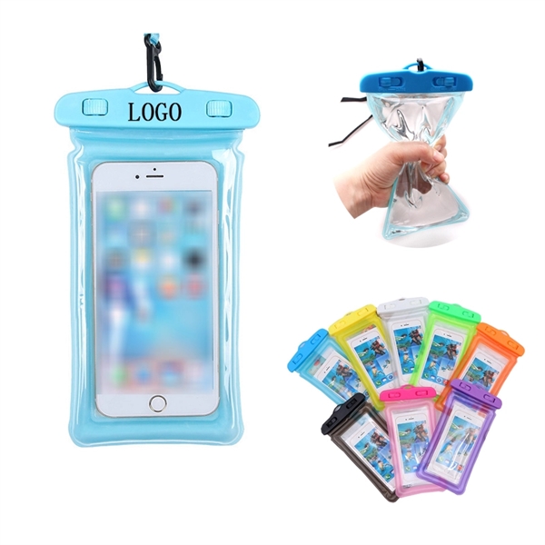 Waterproof Cell Phone Pouch with Lanyard - Waterproof Cell Phone Pouch with Lanyard - Image 0 of 0