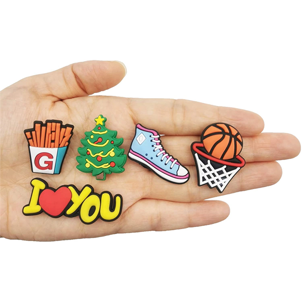 1.5" x 1" Rubber Shoe Charms - 1.5" x 1" Rubber Shoe Charms - Image 0 of 0