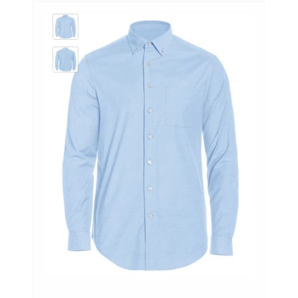 Men's Big & Tall Heathered Woven Shirt - Men's Big & Tall Heathered Woven Shirt - Image 1 of 2