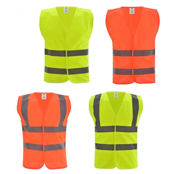 Automobile Traffic Reflective Safety Vest - Automobile Traffic Reflective Safety Vest - Image 1 of 4