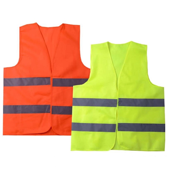 Automobile Traffic Reflective Safety Vest - Automobile Traffic Reflective Safety Vest - Image 0 of 4