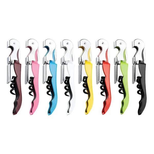 Multi-functional Corkscrew Wine Bottle Opener - Multi-functional Corkscrew Wine Bottle Opener - Image 1 of 2