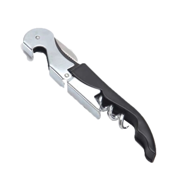 Multi-functional Corkscrew Wine Bottle Opener - Multi-functional Corkscrew Wine Bottle Opener - Image 2 of 2