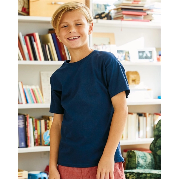 Hanes Essential-T Youth T-Shirt - Hanes Essential-T Youth T-Shirt - Image 59 of 86