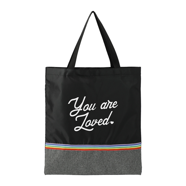 Rainbow RPET Convention Tote - Rainbow RPET Convention Tote - Image 0 of 5