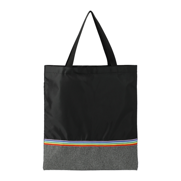 Rainbow RPET Convention Tote - Rainbow RPET Convention Tote - Image 4 of 5