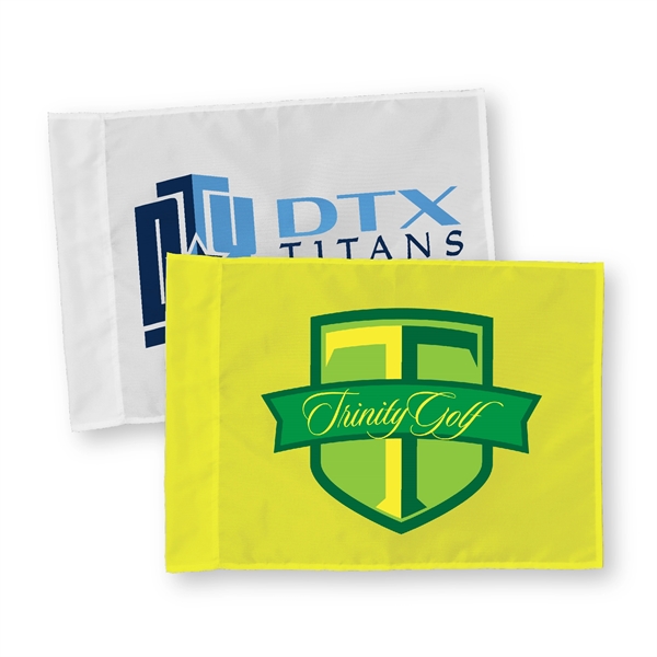 14" x 20" Golf Hole Flag - 14" x 20" Golf Hole Flag - Image 2 of 2