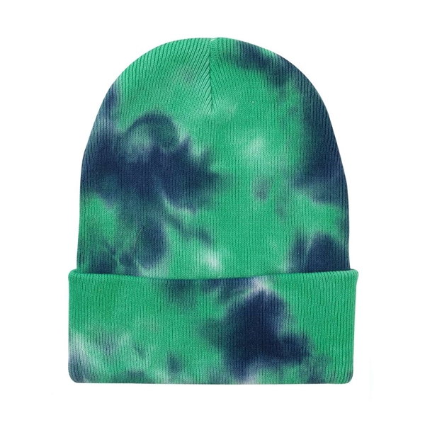 Sportsman 12" Tie-Dyed Cuffed Beanie - Sportsman 12" Tie-Dyed Cuffed Beanie - Image 2 of 5