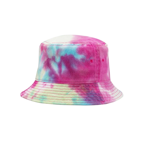 Valucap Tie-Dyed Bucket Hat - Valucap Tie-Dyed Bucket Hat - Image 4 of 5