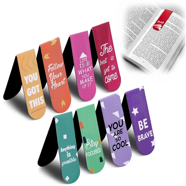 Sprinters Folding Magnetic Bookmark - Sprinters Folding Magnetic Bookmark - Image 0 of 7