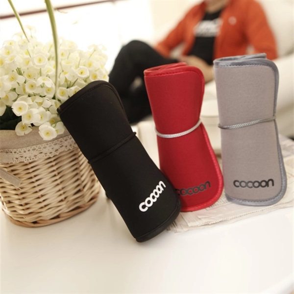 Neoprene Roll-Up Cable Organizer - Neoprene Roll-Up Cable Organizer - Image 2 of 2